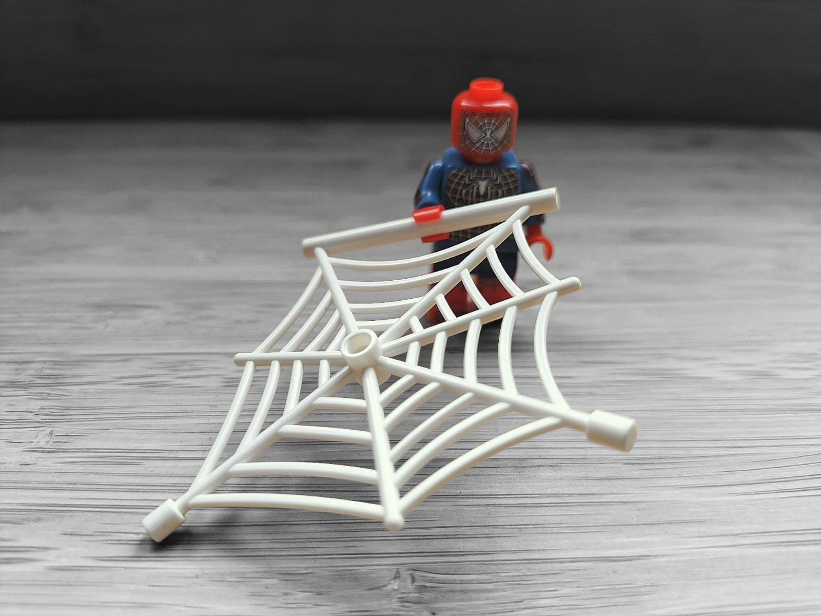 Spiderman with web